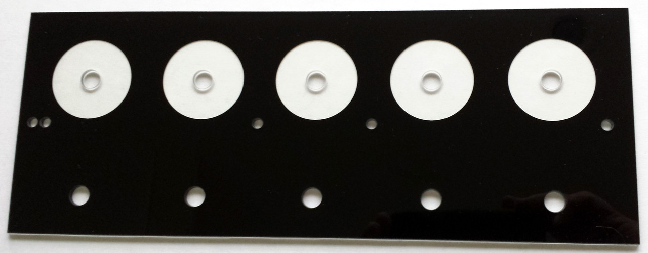 McIntosh C20 Rear Faceplate (Early Version) (Item: DG-364) - Radio