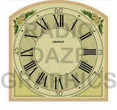 Crosley Model 124 Playtime Clock Face (DS-A743)