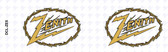 Zenith Logo Decal (DCL-ZE5)