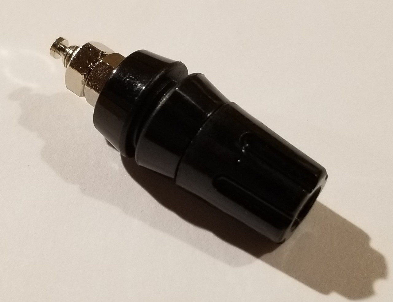 5 Way Binding Post, Larger Black (Item SBP2BLK) Radio Daze LLC