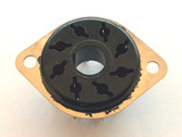 8 Pin Octal Molded-In-Plate Style Socket (Item: NOS-SKT-55)