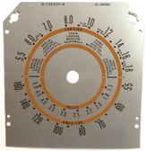 Crosley Model 02CA,02CB Dial Overlay (Item: DS-A842)