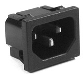 Snap-In 3 Conductor Power Input Connector