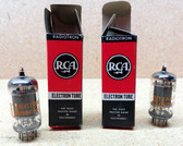 Set of Two RCA 5963 Vacuum Tubes - New Old Stock In Box (Item: RDW-86)