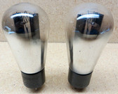 Pair of RCA Radiotron UX-280 Globe Vacuum Tubes - Used - Fully Tested (Item: RDW-135)