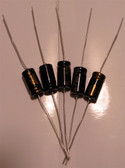 Axial - 100mf @ 50V - package of 5 (Item: C-EA100-50-5)