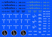 Hallicrafters Model SX-62/62A Decal Set (Item: DCL-HL-SX62)