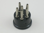 Miniature Plug - Amphenol 71-6S 6 Pin (Item: PLG-6-AMIN)