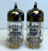 Matched Pair of Siemens EC8010/8556 Vacuum Tubes - New Old Stock In Box (Item: RDW-214)
