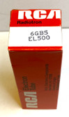 New Old Stock RCA 6GB5/EL500 Beam Power Pentode (Item: RDW-231)