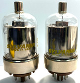 Matched Pair of New Old Stock Sylvania 6146B/8298A Vacuum Tubes (Item: RDW-369)