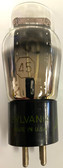 Sylvania 45 Vacuum Tube-Used-Fully Tested (Item: RDW-391)