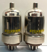 Matched Pair of New Old Stock Sylvania 6146B/8298A Vacuum Tubes (Item: RDW-405)