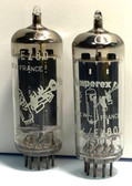 Pair of New Old Stock Amperex "Bugle-Boy" 6V4/EZ80 Vacuum Tubes (Item: RDW-421)