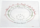 Northern Electric Model 610 Dial Glass (Item: DG-587)