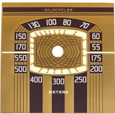 Fada 52,120,F55,L56, Lafayette JS-178 Dial (Item: DS-A049)