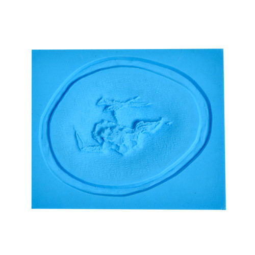 "Ruptured" Pattern Bullet Hole Exit Wound Mold
