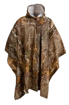 Onyx PVC Camo Rain Poncho (Youth & Adult)