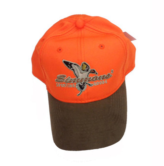 Simmons Sporting Goods Logo Cap - Orange - 885792063170