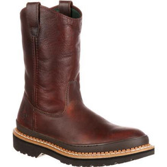 Georgia Mens 9" Steel Toe Pull On Boot