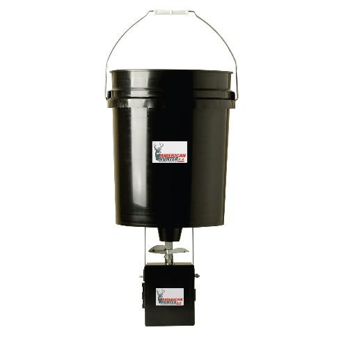 American Hunter 40lb Hanging Feeder W/ E-Kit - 758365207809