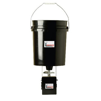 American Hunter 40lb Hanging Feeder W/ E-Kit - 758365207809