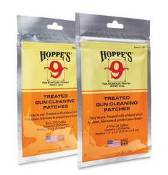 Hoppes 1199 Treated Gun Cleaning .30 Patches