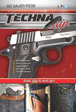 Techna Clip for Sig Sauer P238 - 853828006156