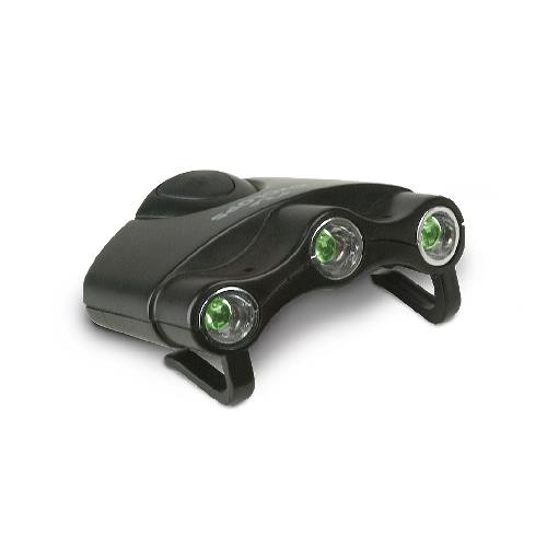 Cyclops Black/Green Hat Clip Orion Light - 813628016281
