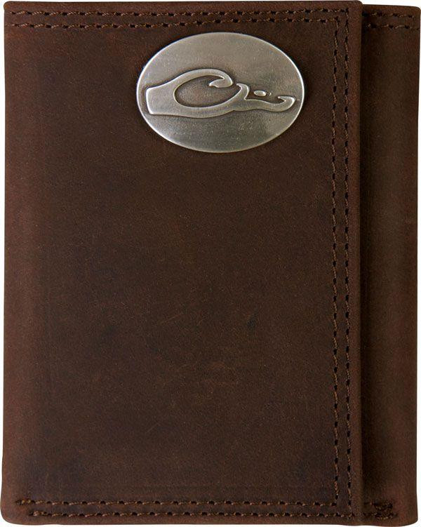 Drake Tri-Fold Leather Wallet - 659601163692