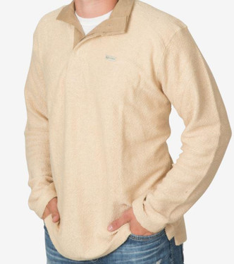 Banded Men's Nubby Fleece Henley - 84822200870