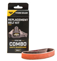 Work Sharp Combo Sharpener Replacement Belt Kit - 662949039406