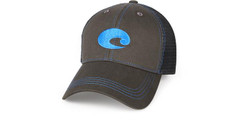 Costa Neon Trucker Graphite Hat (Blue) - 097963553575