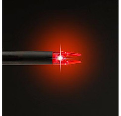 Carbon Express 58054 Launchpad Lighted Red Nock 3 Pack - 044734580544