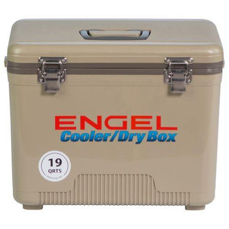 Engel 19 Quart Dry Box Tan - 816219020360
