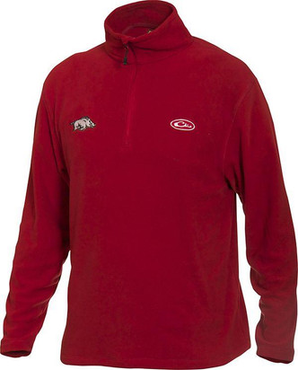 Drake Univ. of Arkansas Camp Fleece Pullover - 65960115618
