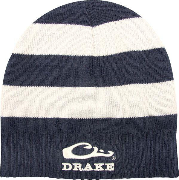 Drake Striped Knit Beanie - 659601166730
