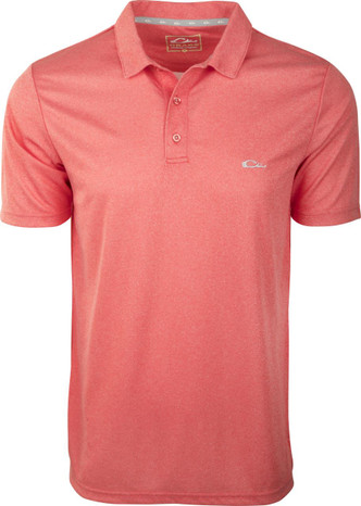 Drake Men's Heathered Polo Shirt - 659601422874