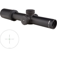 Trijicon Accupower 1-4x24 Riflescope with Green .223/5.56 BDC Reticle - 719307401990