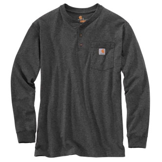 Carhartt Men's Workwear L/S Henley - 035481763502