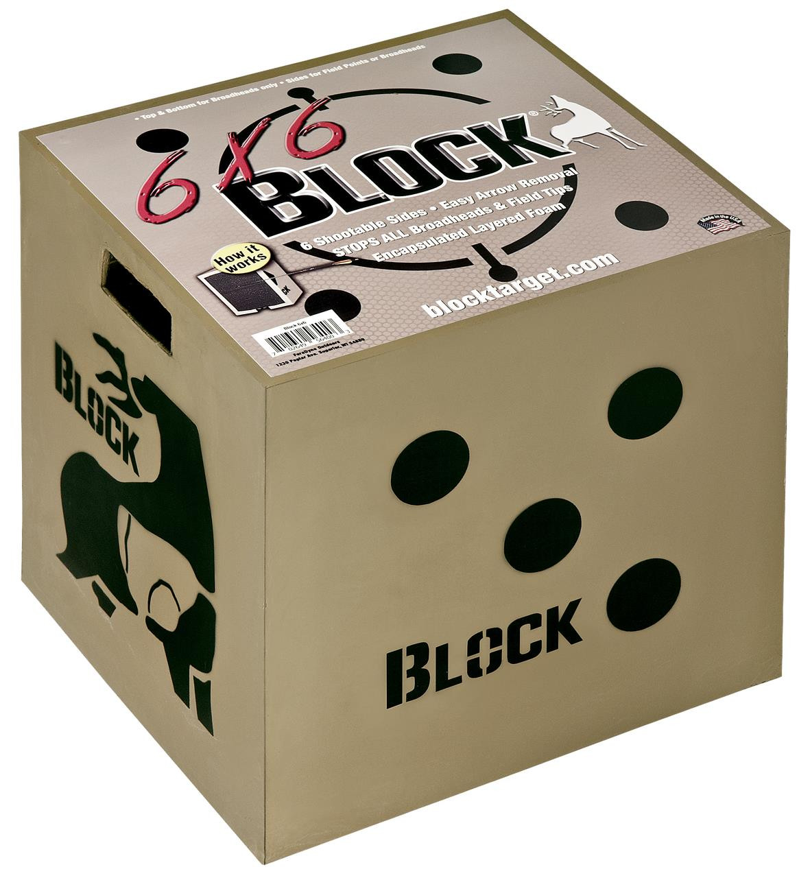 Field Logic Block Target 6x6 - 702649567004