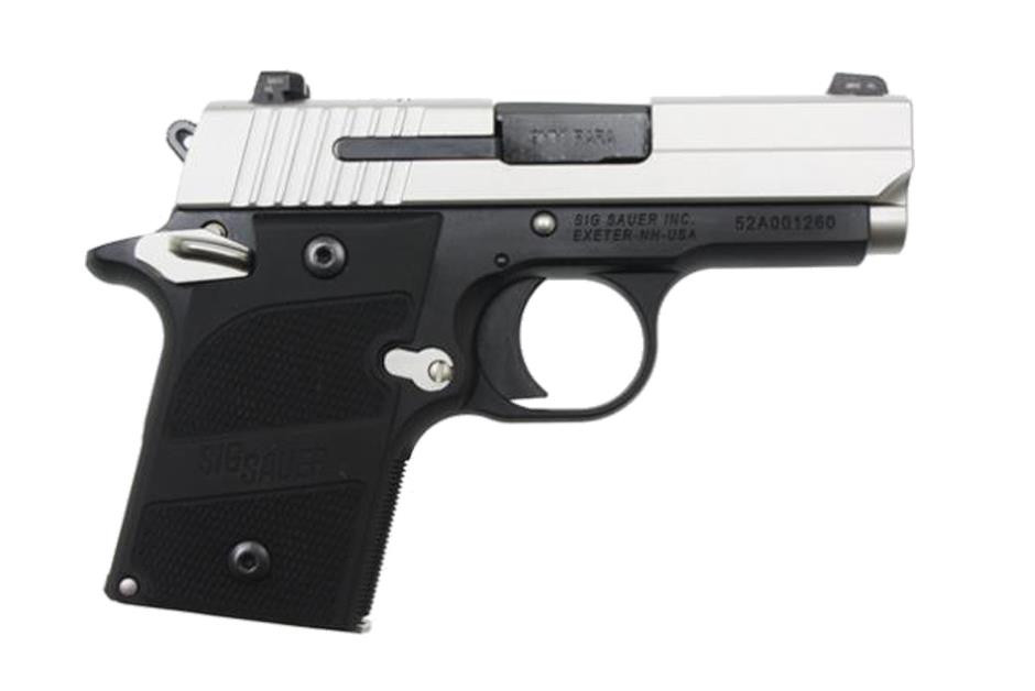 Sig Sauer P938 Ambi 2-Tone 9mm Pistol - 798681539208