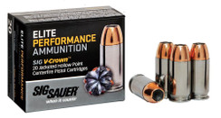 Sig Sauer 9mm 124 Gr. V-Crown JHP Ammo E9MMA220 - 798681458202