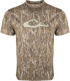 Drake Men's Camo Performance Short Sleeve - 659601487651