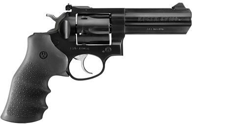 Model GP-100 .357 Magnum 4.2 Inch Barrel Satin Stainless Finish Ramp Front Sight Adjustable Rear Sight 6 Round - 736676017058