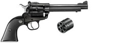 Ruger 0621 NR5 Single Six 22LR 22 WMR 5.5" BBL Blue - 736676006212