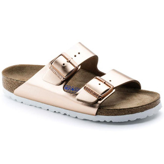Birkenstock Arizona Soft Footbed Leather Sandal - 886454682630