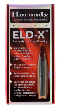 Hornady 24550 ELD-X 6mm .243 103 GR 100 Box - 902552455096
