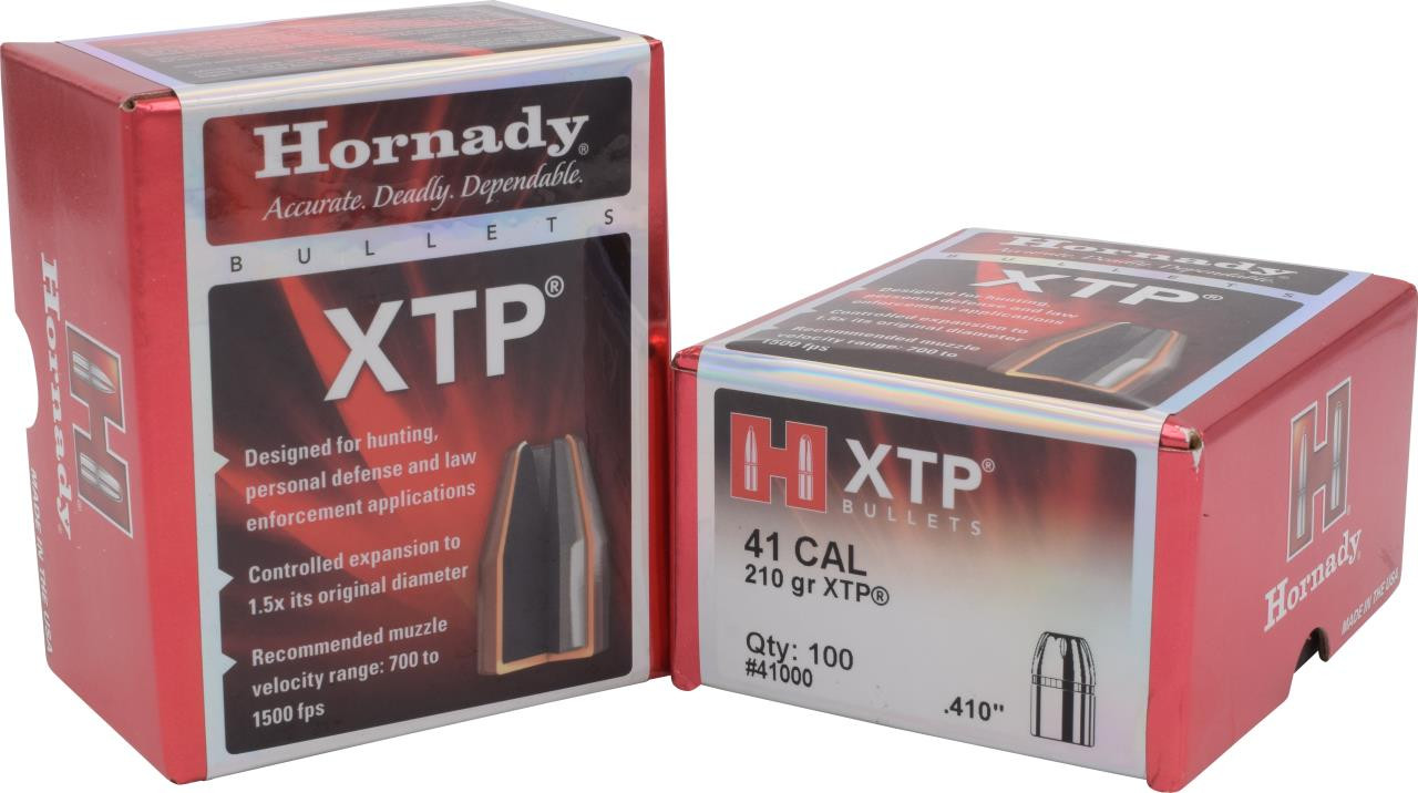Hornady 41000 XTP 41 210 GR 100 Per Box - 902552410064