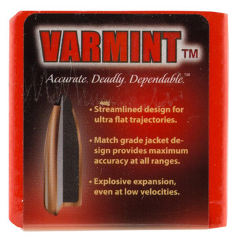 Hornady 2240 Rifle 22 Caliber .224 52 GR Soft Point 100 Box - 902552224012